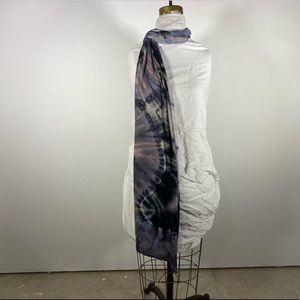 Brightly Twisted tye dye scarf